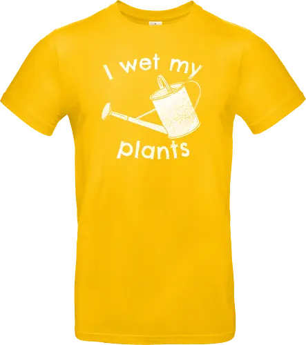 I wet my plants