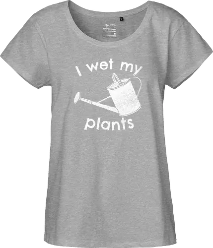I wet my plants