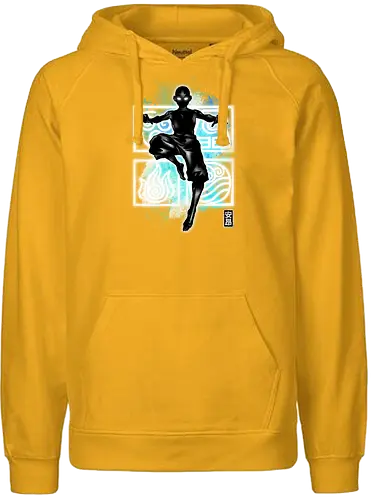 Cosmic Elemental - avatar, elemente, Bending, aang - Fairtrade Hoodie