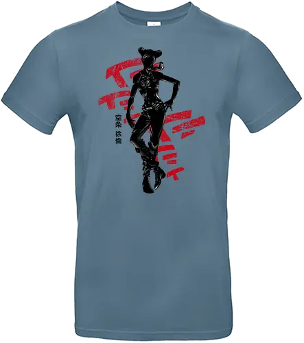 Crimson Jolyne - jojo, Bizarre, adventure, jolyne, anime, manga - Standard T-Shirt