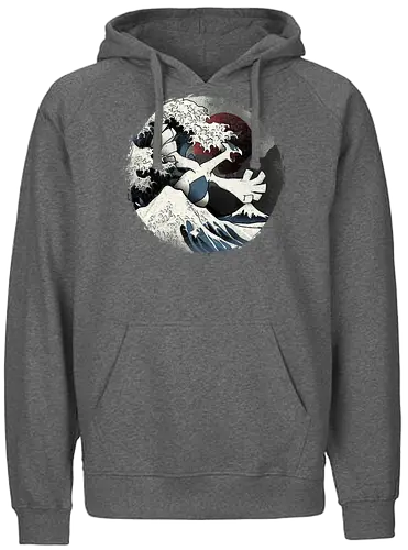The Great Legend - pocket, monster, legendary, grt wave - Fairtrade Hoodie