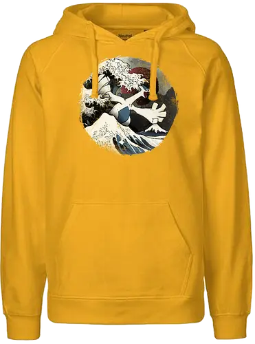 The Great Legend - pocket, monster, legendary, grt wave - Fairtrade Hoodie