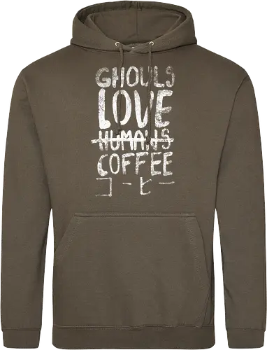 Ghouls love coffee