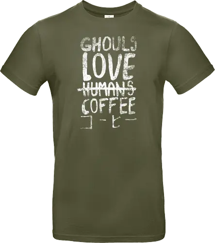 Ghouls love coffee