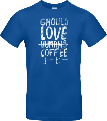 Ghouls love coffee