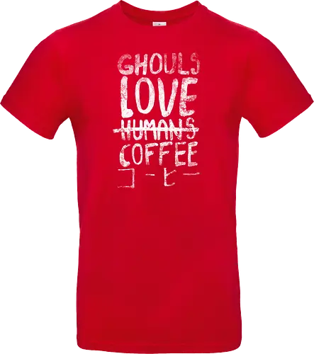 Ghouls love coffee