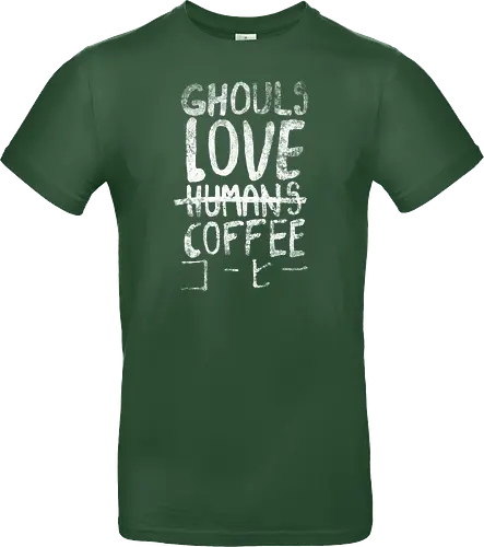 Ghouls love coffee
