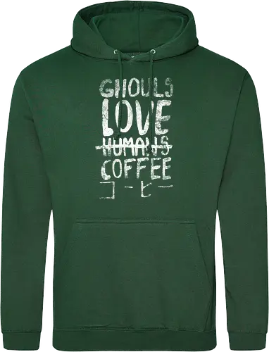 Ghouls love coffee
