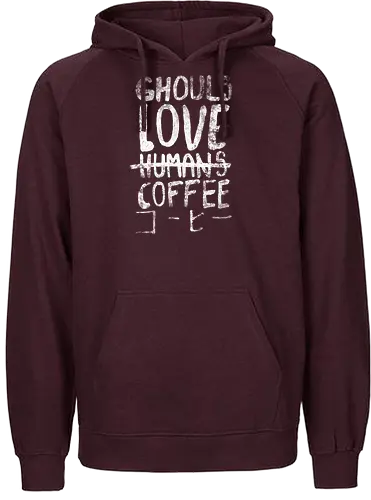Ghouls love coffee - ghoul, kaffee - Fairtrade Hoodie