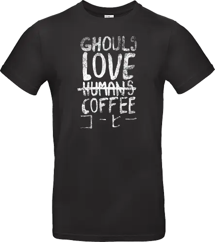 Ghouls love coffee