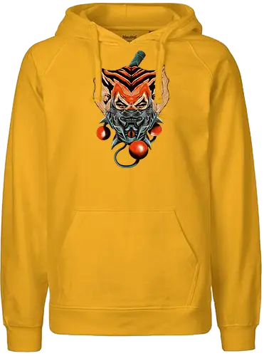 Samurai Tiger - thundercats, cartoon, samurai, 80s, tiger - Fairtrade Hoodie