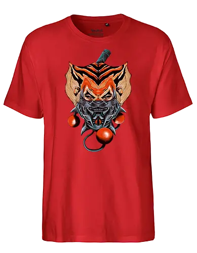 Samurai Tiger - thundercats, cartoon, samurai, 80s, tiger - Fairtrade T-Shirt