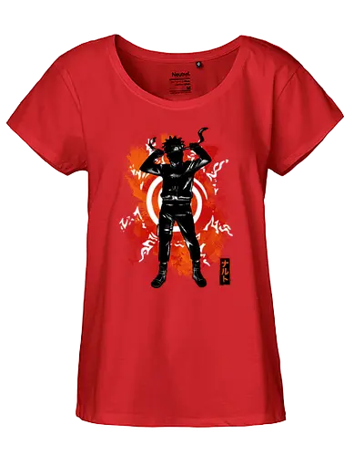 Cosmic Shinobi - ninja, konohagakure, hero - Fairtrade Girl Shirt