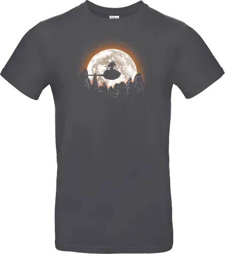 Moonlight Clouds - jindujun, son goku, moon - Standard T-Shirt