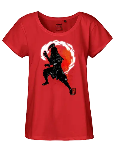 Cosmic Fire - zuko, feuer, fire, elements - Fairtrade Girl Shirt