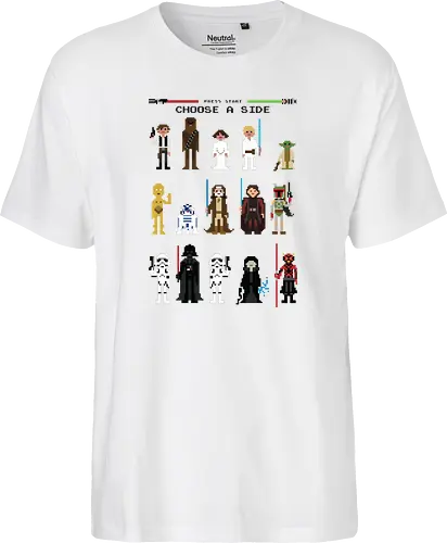 CHOOSE A SIDE 8 BIT | PRESS START