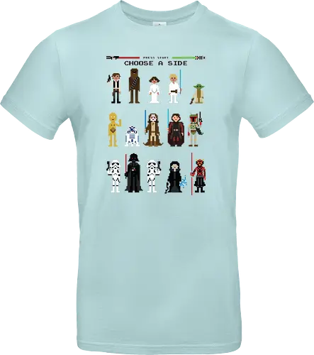 CHOOSE A SIDE 8 BIT | PRESS START