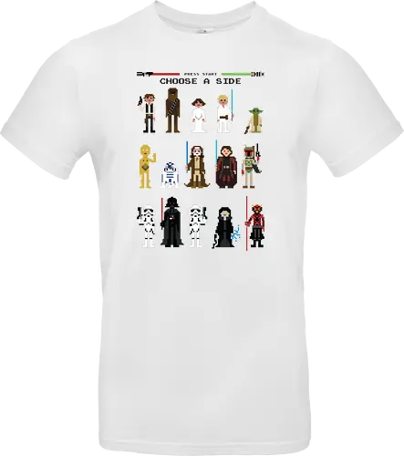 CHOOSE A SIDE 8 BIT | PRESS START