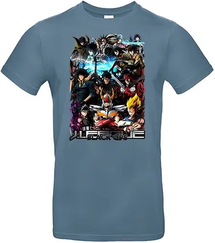 J - League | BLACK OPS - anime, manga, mashup - Standard T-Shirt