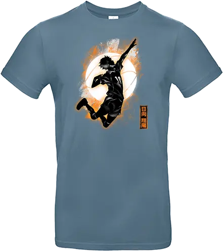Cosmic Volleyball - Shōyō Hinata, Middle Blocker, Volleyball - Standard T-Shirt