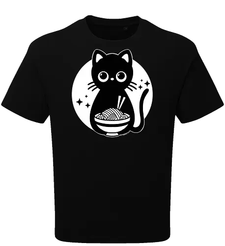 Kawaii Ramen Black Cat