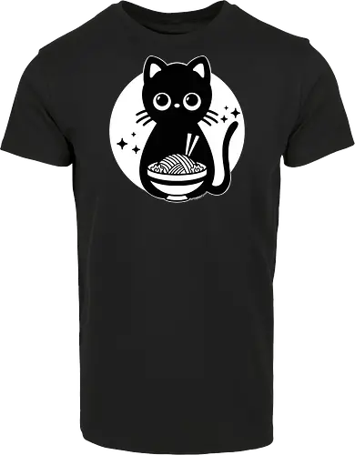 Kawaii Ramen Black Cat