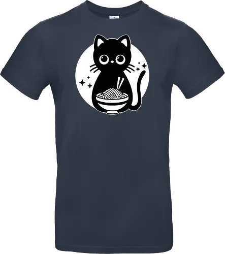 Kawaii Ramen Black Cat