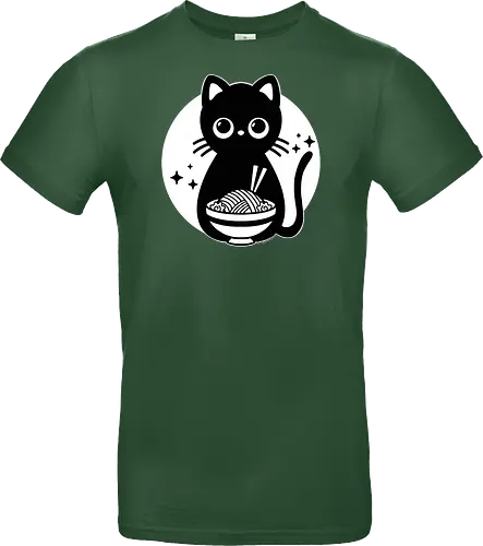 Kawaii Ramen Black Cat