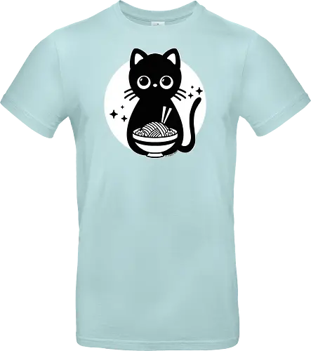 Kawaii Ramen Black Cat