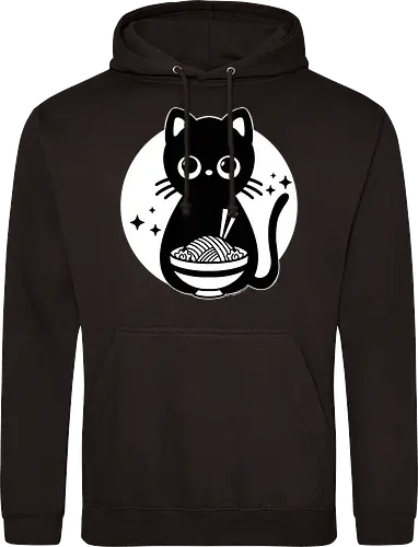 Kawaii Ramen Black Cat