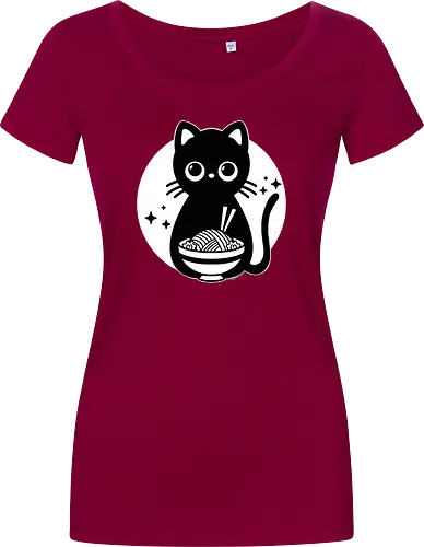 Kawaii Ramen Black Cat