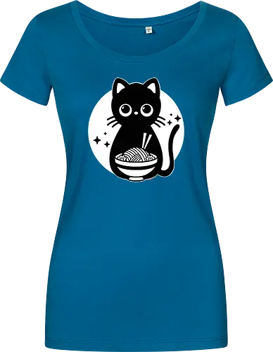 Kawaii Ramen Black Cat