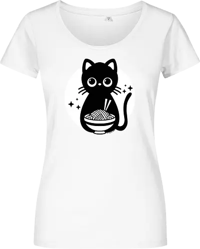 Kawaii Ramen Black Cat