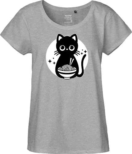 Kawaii Ramen Black Cat