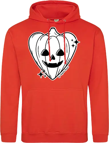 Halloween Pumpkin Heart