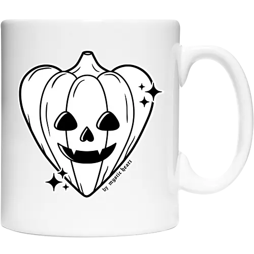 Halloween Pumpkin Heart