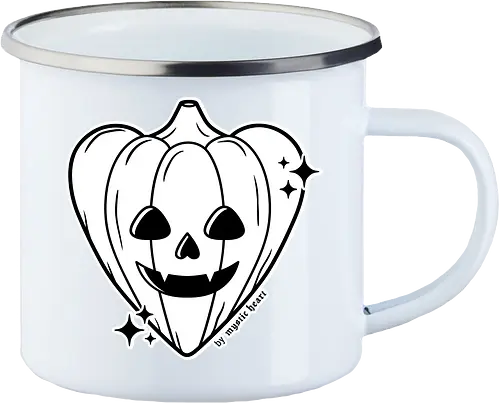 Halloween Pumpkin Heart