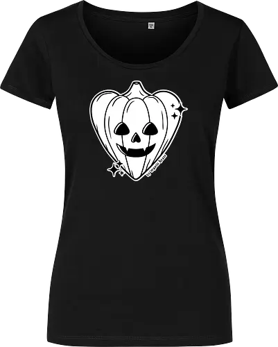 Halloween Pumpkin Heart