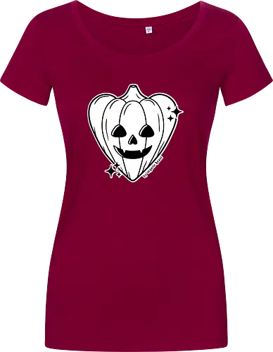Halloween Pumpkin Heart