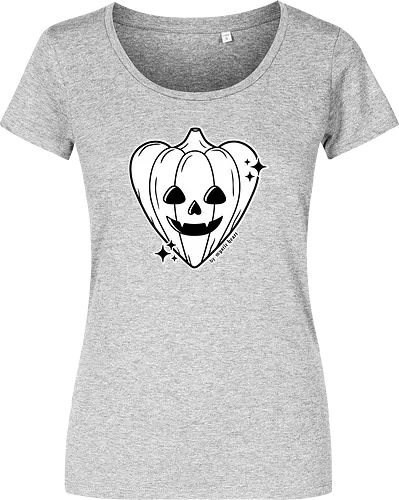 Halloween Pumpkin Heart