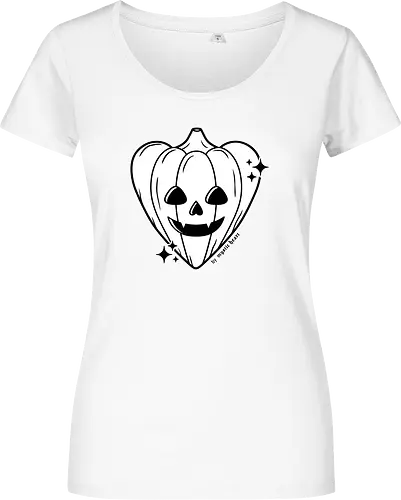 Halloween Pumpkin Heart