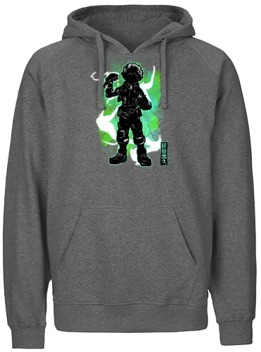 Cosmic Hero Deku - izuku midoriya, Academia - Fairtrade Hoodie