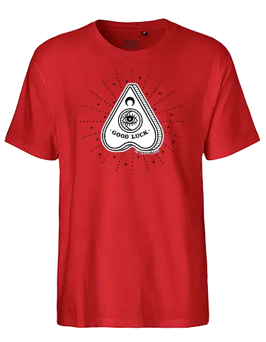 Good Luck Ouija - ouija, board, witch - Fairtrade T-Shirt