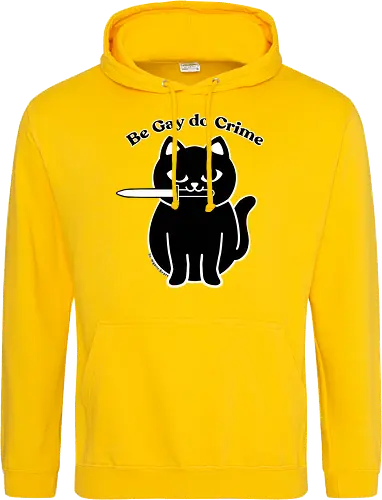 Be Gay Do Crime Black cat