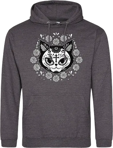 Catrina Cat day of the dead Mexican holiday