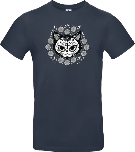 Catrina Cat day of the dead Mexican holiday