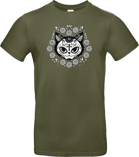 Catrina Cat day of the dead Mexican holiday