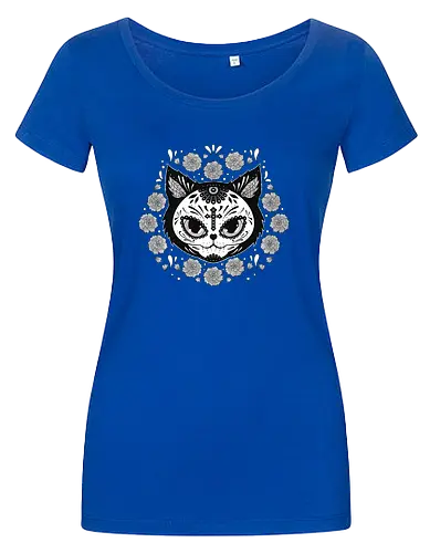 Catrina Cat day of the dead Mexican holiday