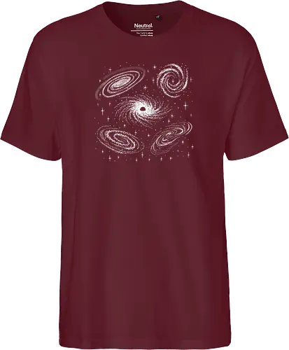 Galaxies - space, galaxy - Fairtrade T-Shirt