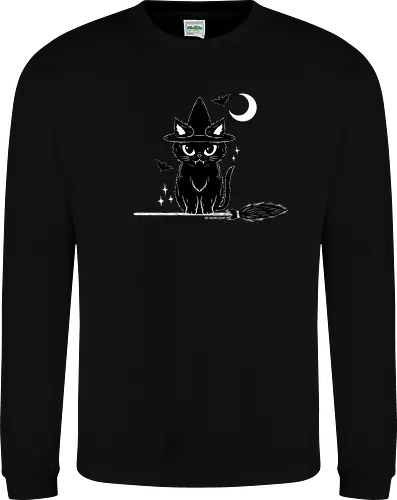 Black Kitty witch